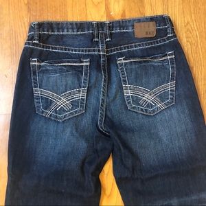 BKE Tyler Straight dark wash 33 S jeans
